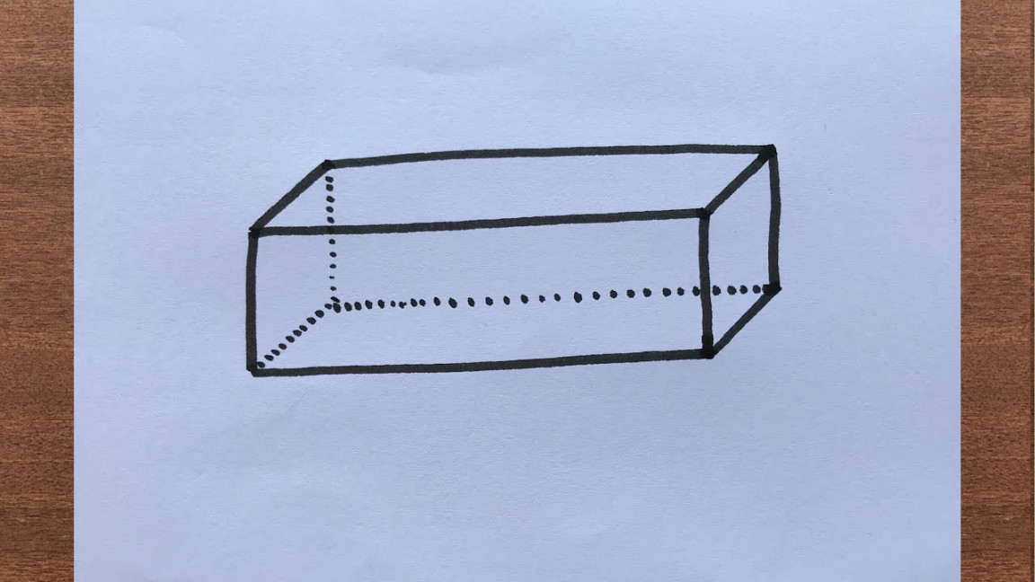 How to Draw Rectangular Prism