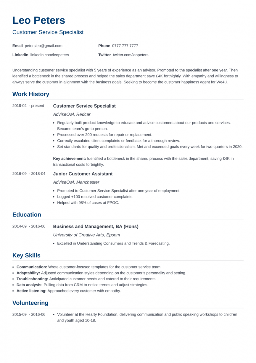 Professional CV Templates to Get Any Job in