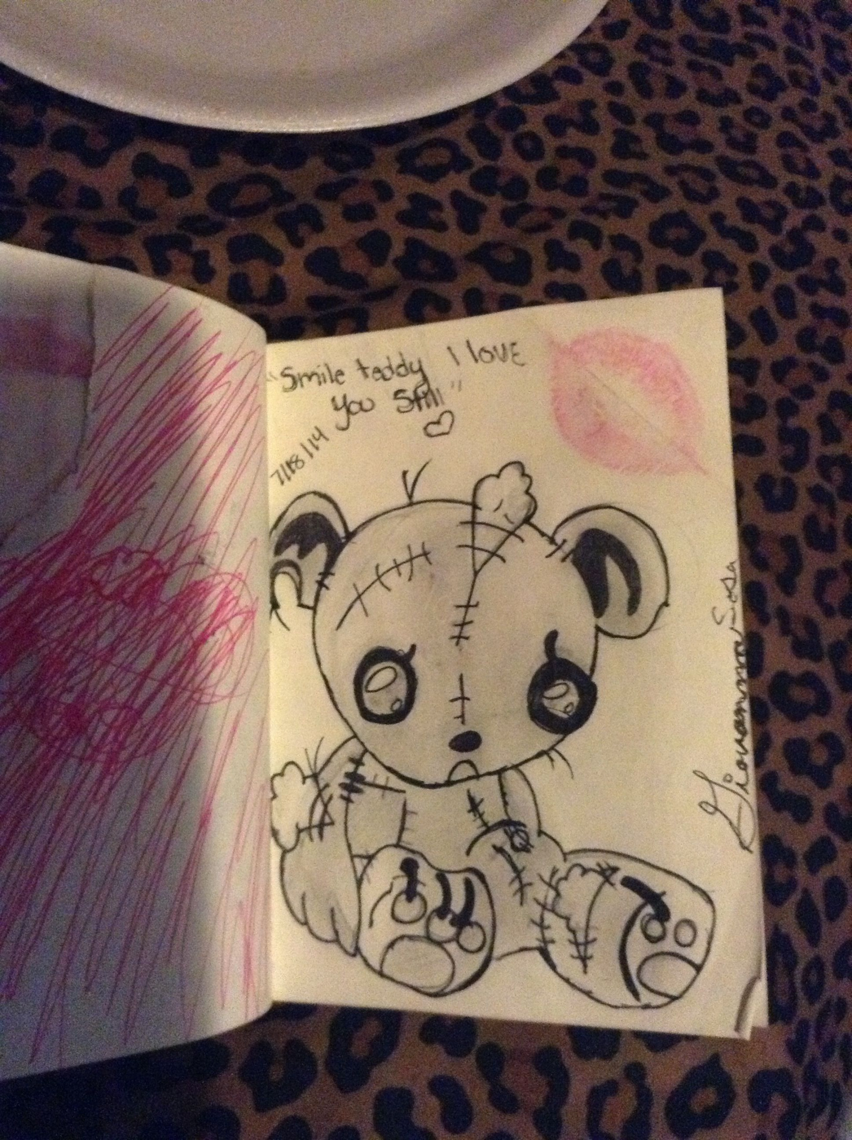 Torn teddy bear  Bear drawing, Tear bears, Teedy bear