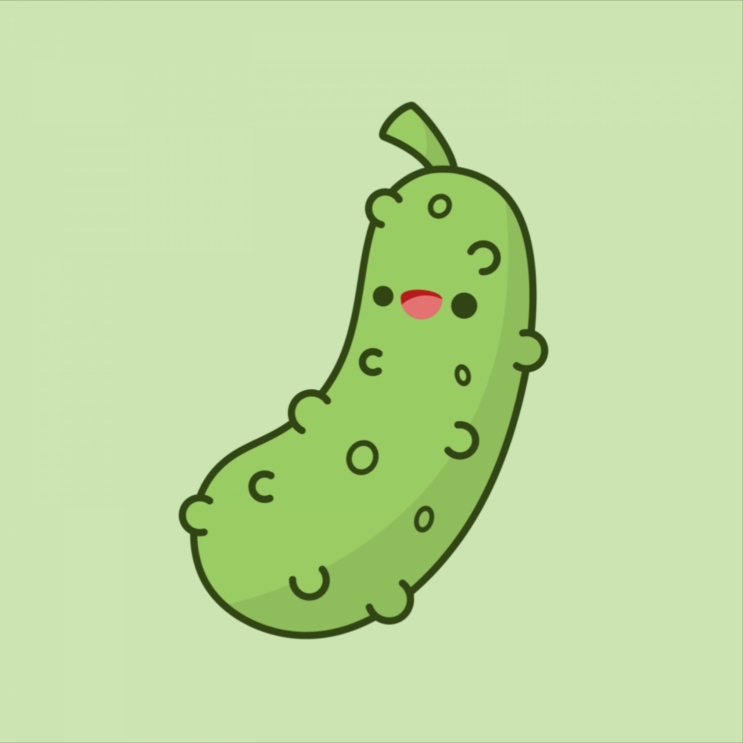 A Pickle  Mini drawings, Pickles, Work cartoons