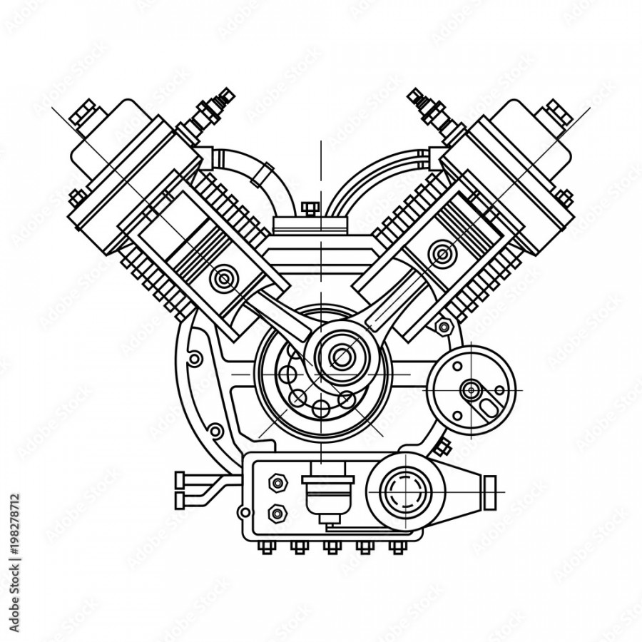 An internal combustion motor