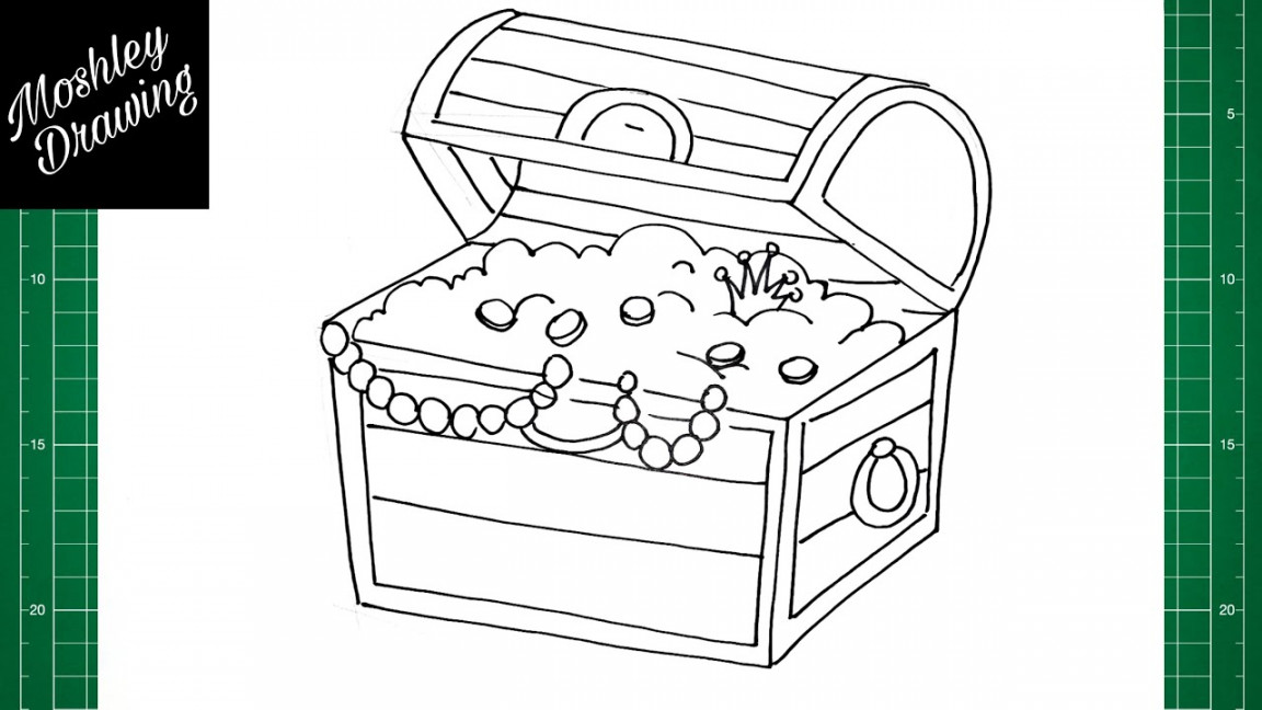 How to Draw a Treasure Chest