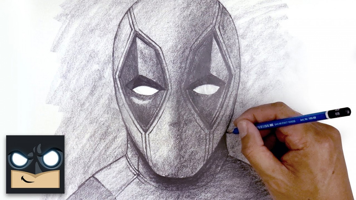 How To Draw Deadpool  Sketch Saturday (Step by Step)