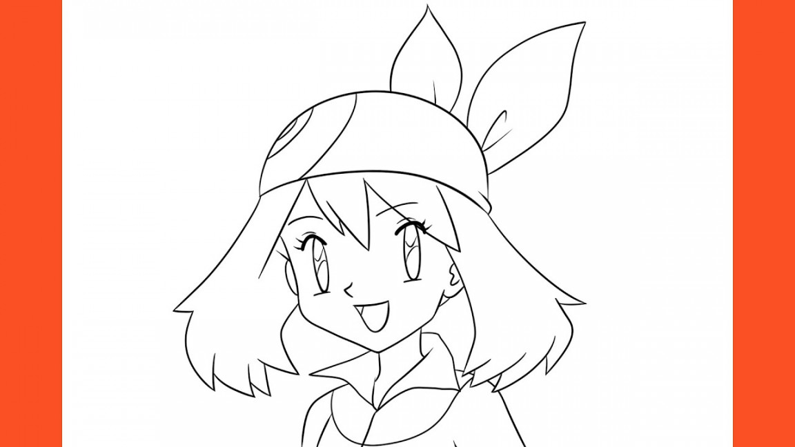 How To Draw May (Pokémon)