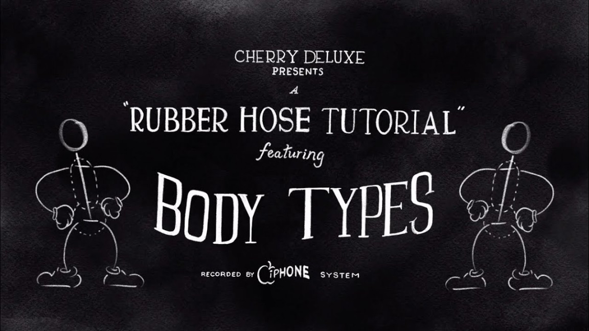 How to Draw  Types of Bodies - A Rubber Hose Tutorial