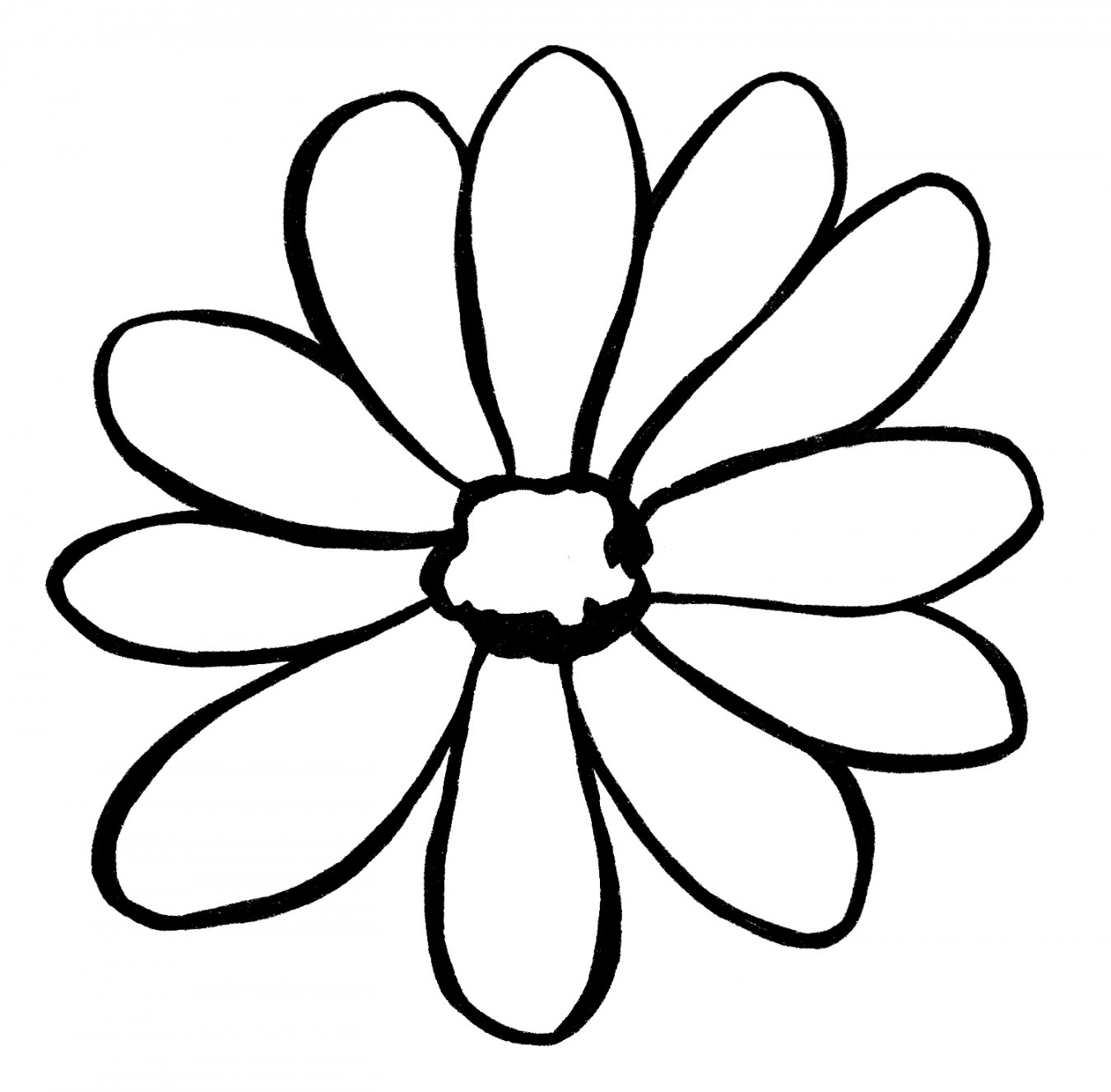 How to Make a Flower Drawing  Easy Steps! - The Graphics Fairy