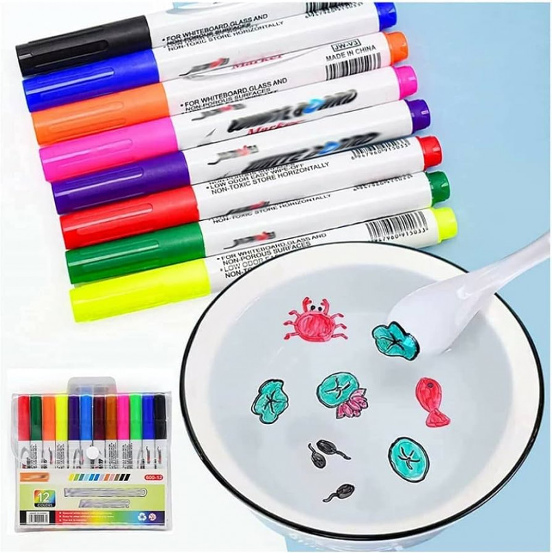 Magical Water Painting Pen, Magic Doodle Drawing Pens / Colours