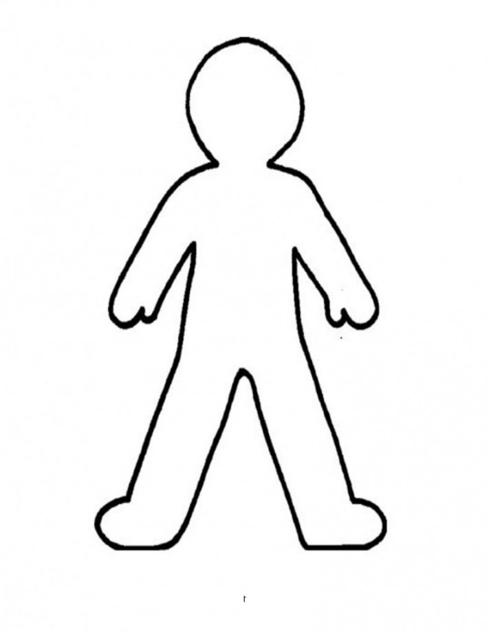 Outline Drawing Of A Person - ClipArt Best  Person drawing, Easy