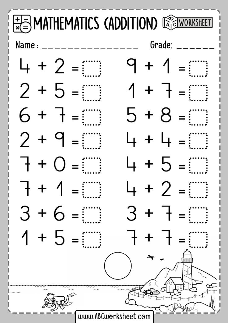 25 Addition Worksheets Kindergarten Up To 20 Free