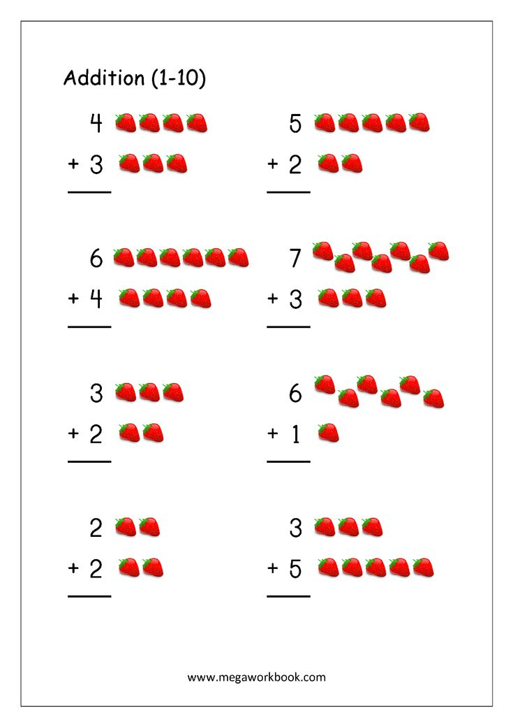 25 Addition Worksheets Kindergarten Up To 20 Free