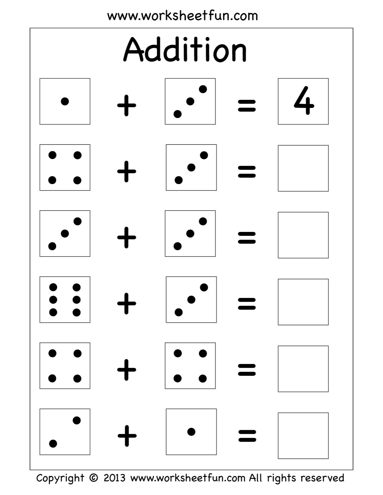 25 Addition Worksheets Kindergarten Up To 20 Pdf