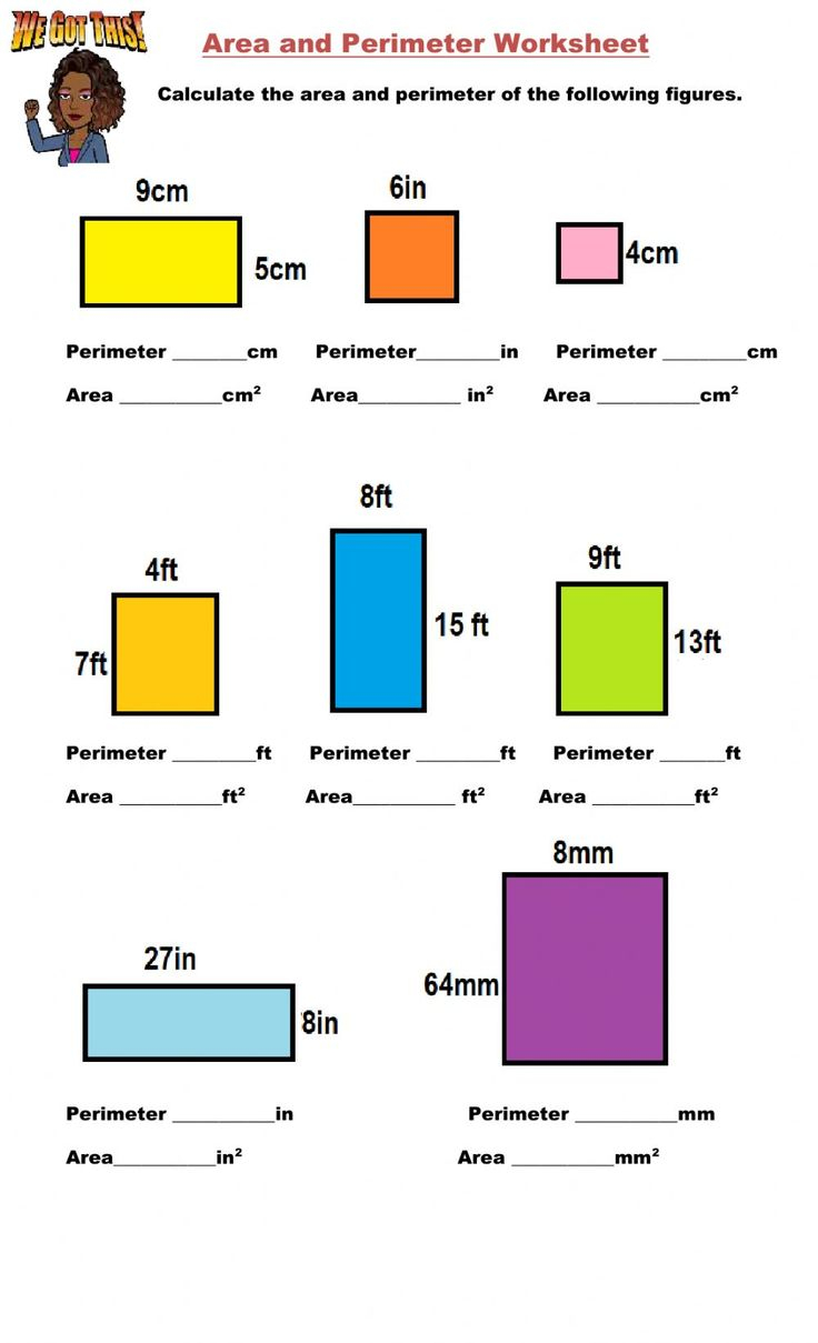 25 Area Perimeter Worksheets Grade 4 Free