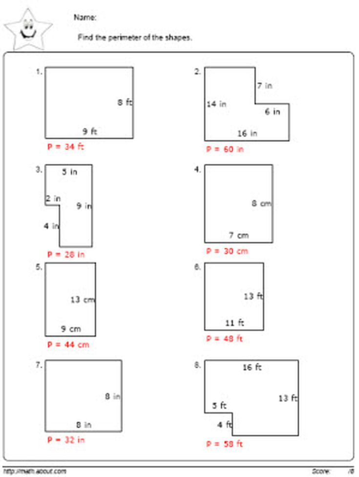 25 Area Perimeter Worksheets Grade 4 Pdf