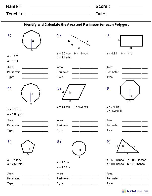 25 Area Perimeter Worksheets Grade 4 Pdf