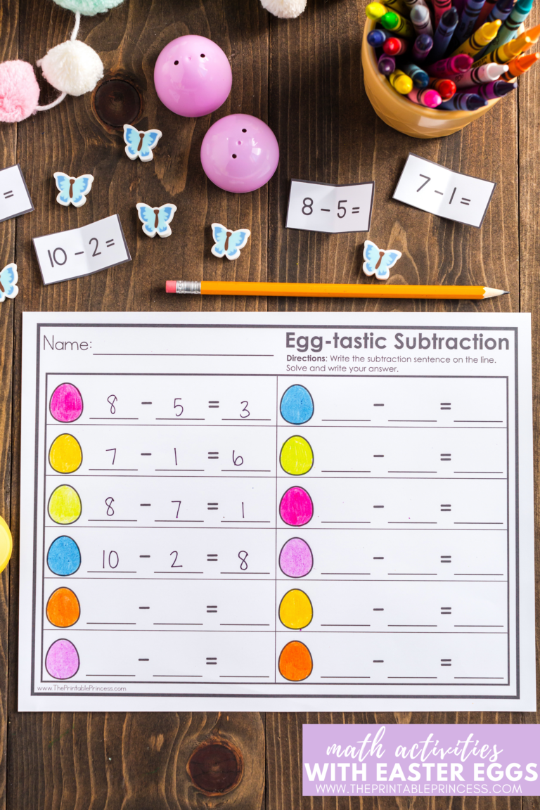 25 Easter Addition Worksheets Kindergarten Pdf