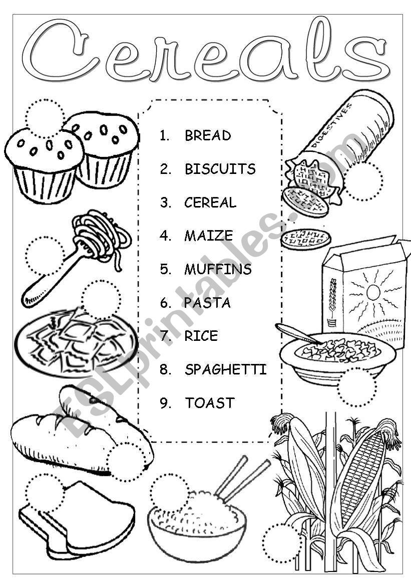 25 Food Vocabulary Worksheets For Kindergarten Free