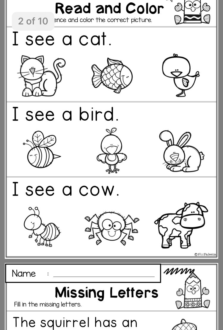 25 Fun Worksheets For Kindergarten Activities Printable Free