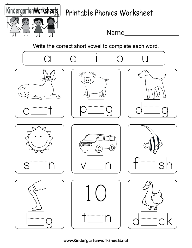 25 Fun Worksheets For Kindergarten Activities Printable Pdf