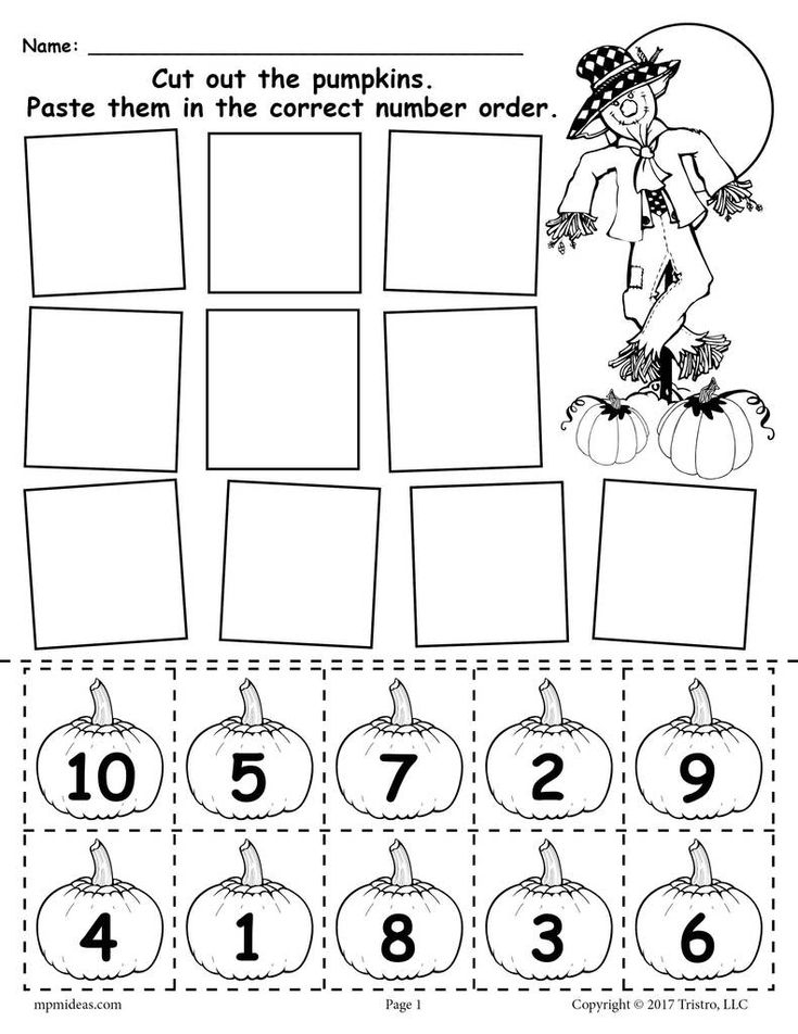 25 Kindergarten Math Worksheets Halloween Free