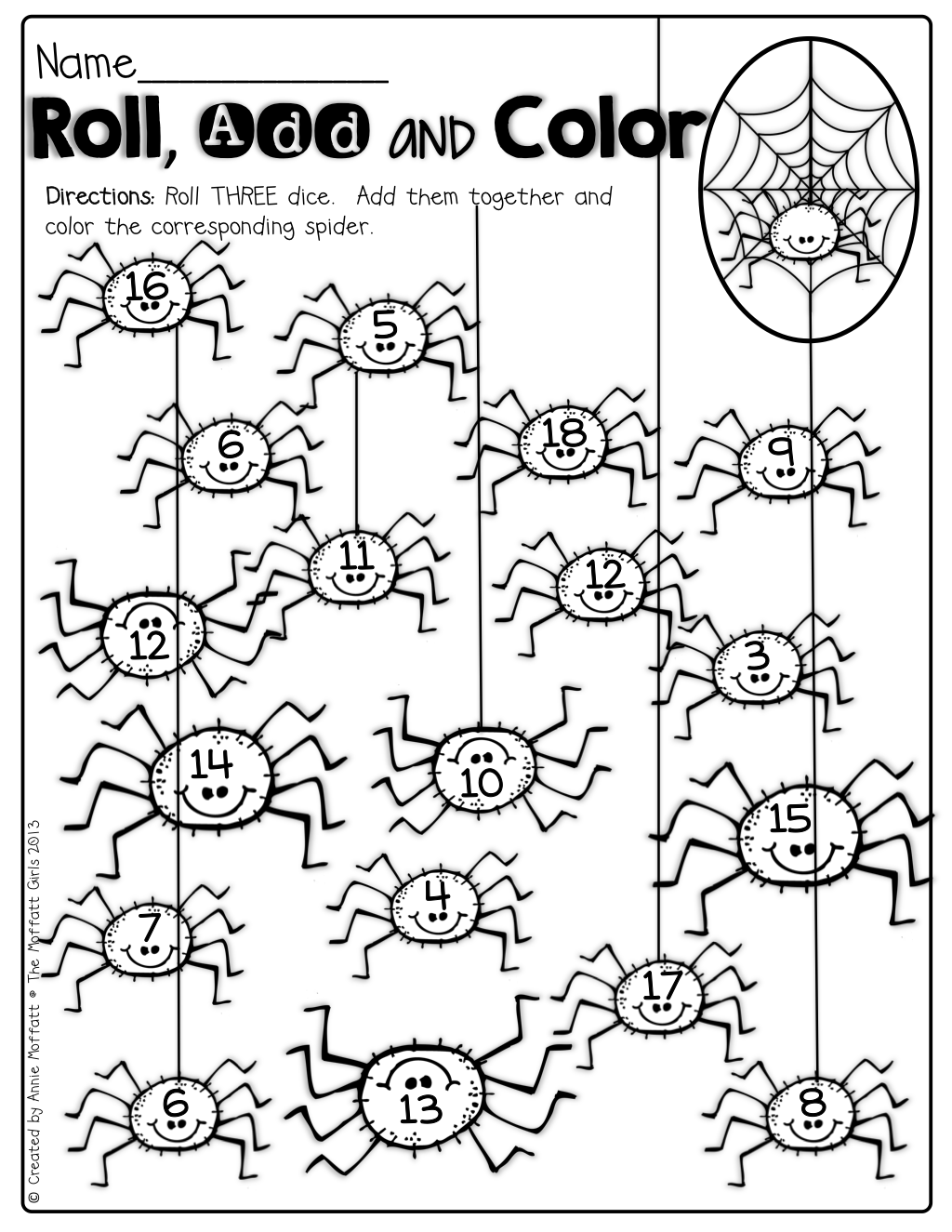 25 Kindergarten Math Worksheets Halloween Free