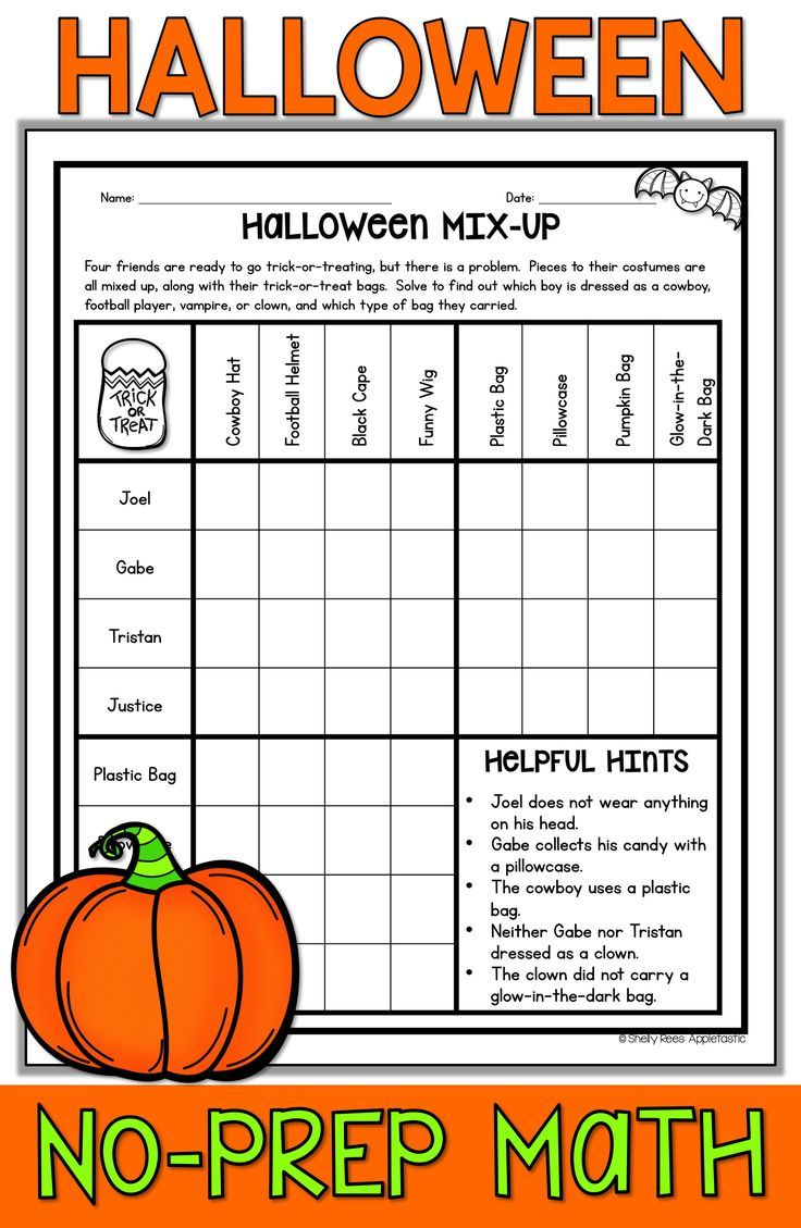 25 Kindergarten Math Worksheets Halloween Pdf