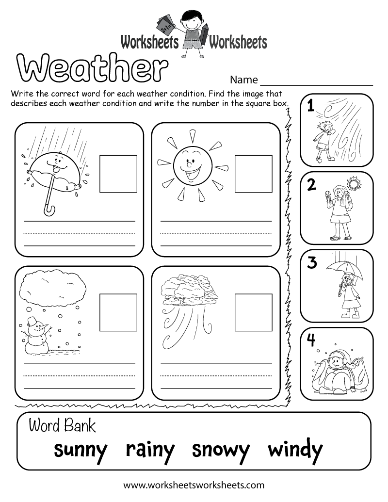 25 Kindergarten Worksheets Free Printables Science Free