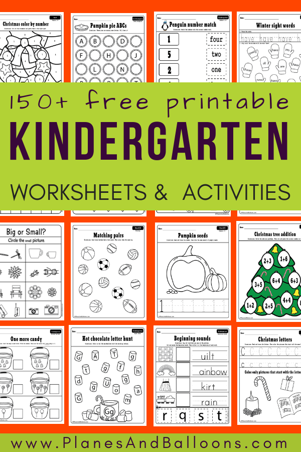 25 Kindergarten Worksheets Free Printables Science Pdf