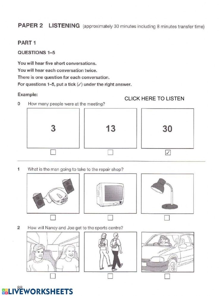 25 Listening Comprehension Worksheets Kindergarten Free