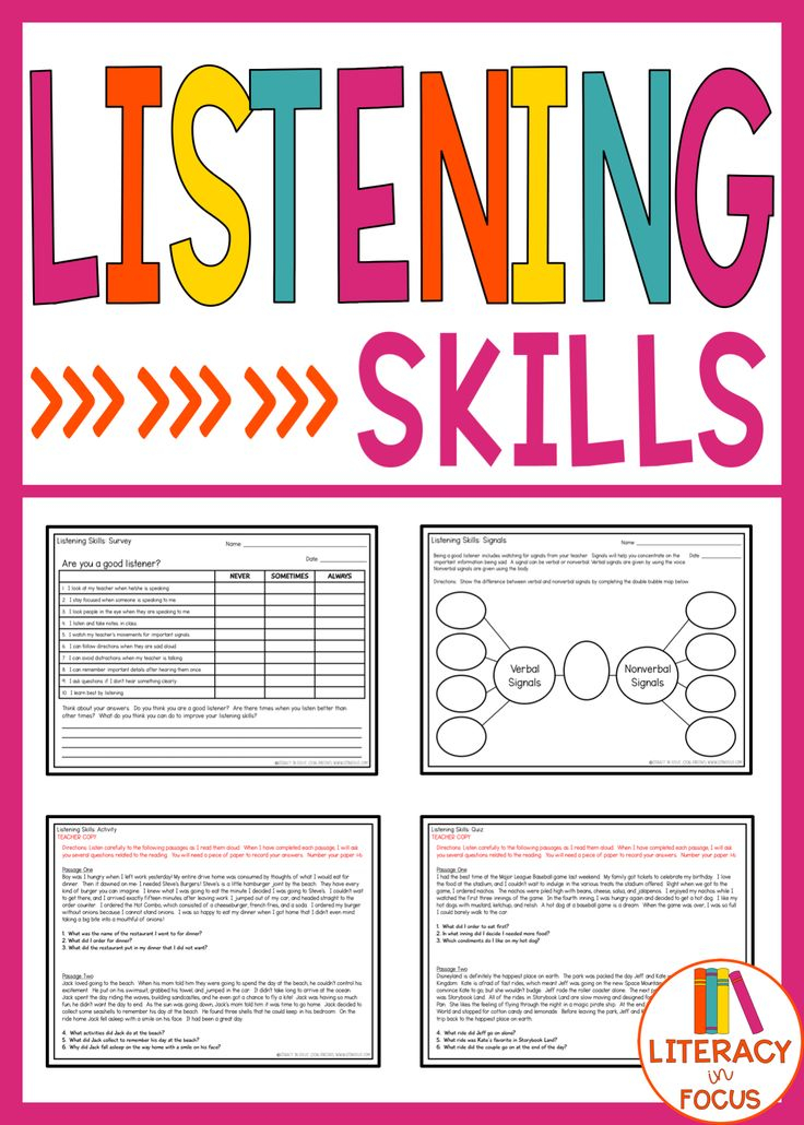 25 Listening Comprehension Worksheets Kindergarten Free