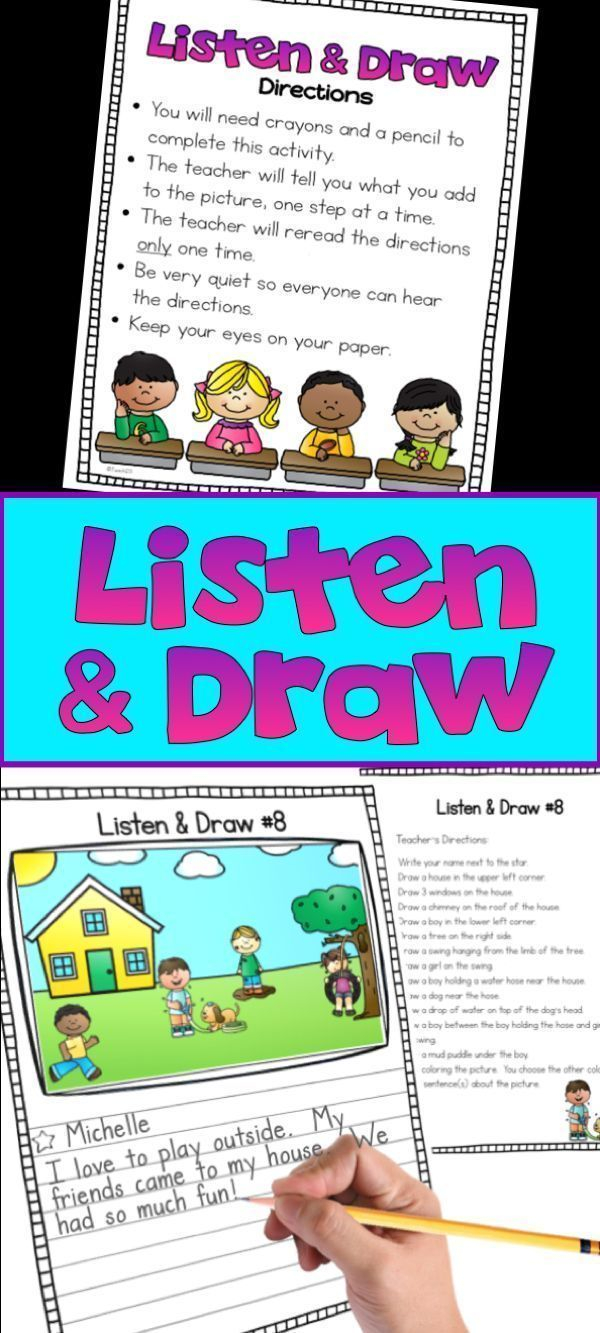 25 Listening Comprehension Worksheets Kindergarten Pdf