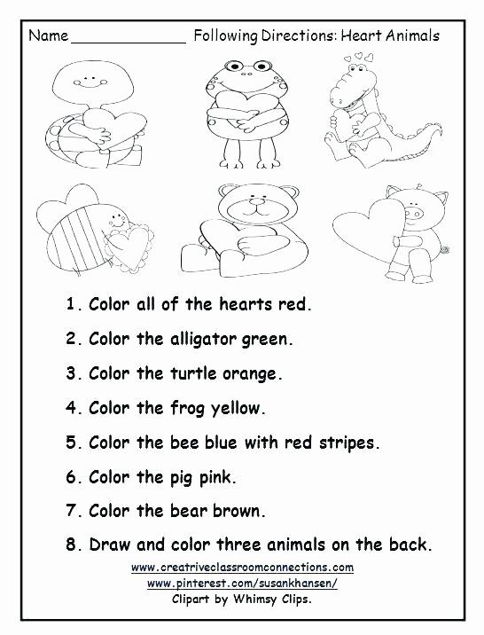 25 Listening Comprehension Worksheets Kindergarten Pdf