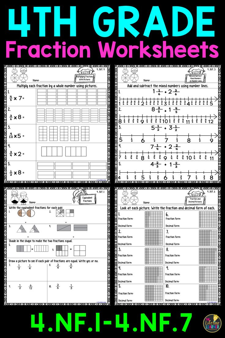 25 Math Worksheets For 4Th Grade Science Free