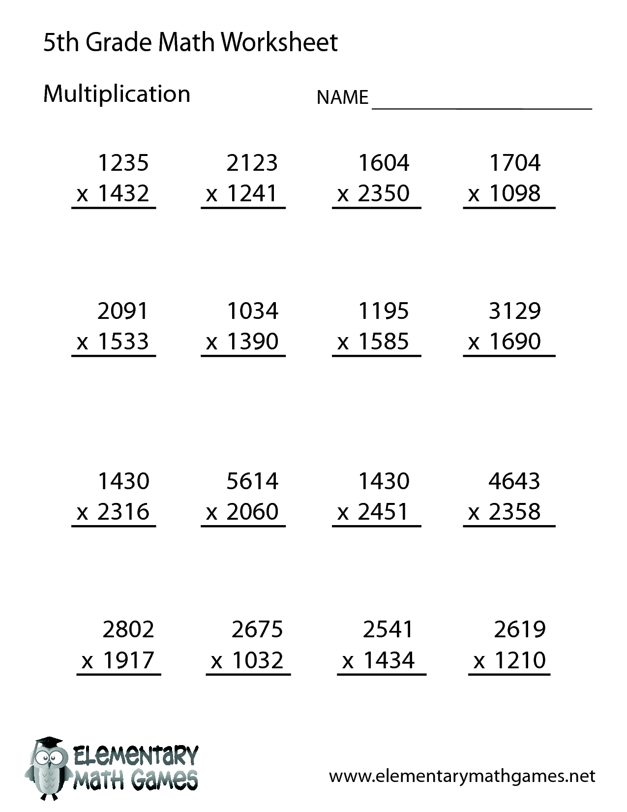 25 Math Worksheets For 4Th Grade Science Pdf