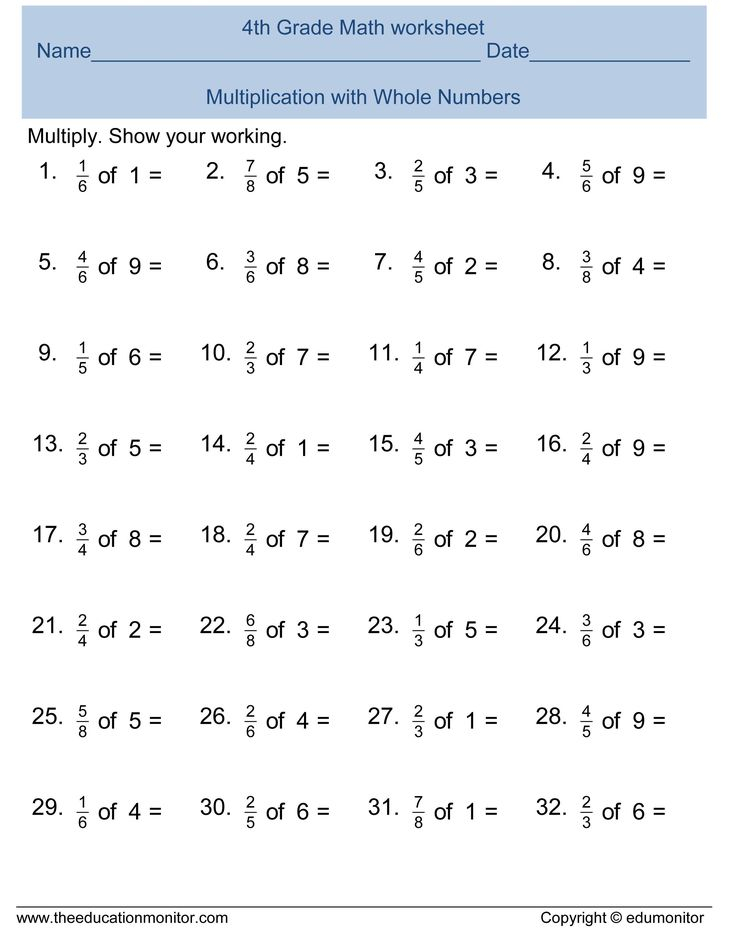 25 Math Worksheets For 4Th Grade Science Pdf