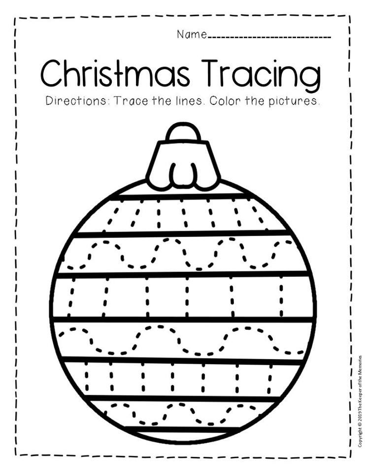 25 Tracing And Coloring Worksheets For Kindergarten Pdf