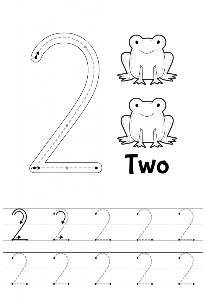 25 Tracing And Coloring Worksheets For Kindergarten Pdf