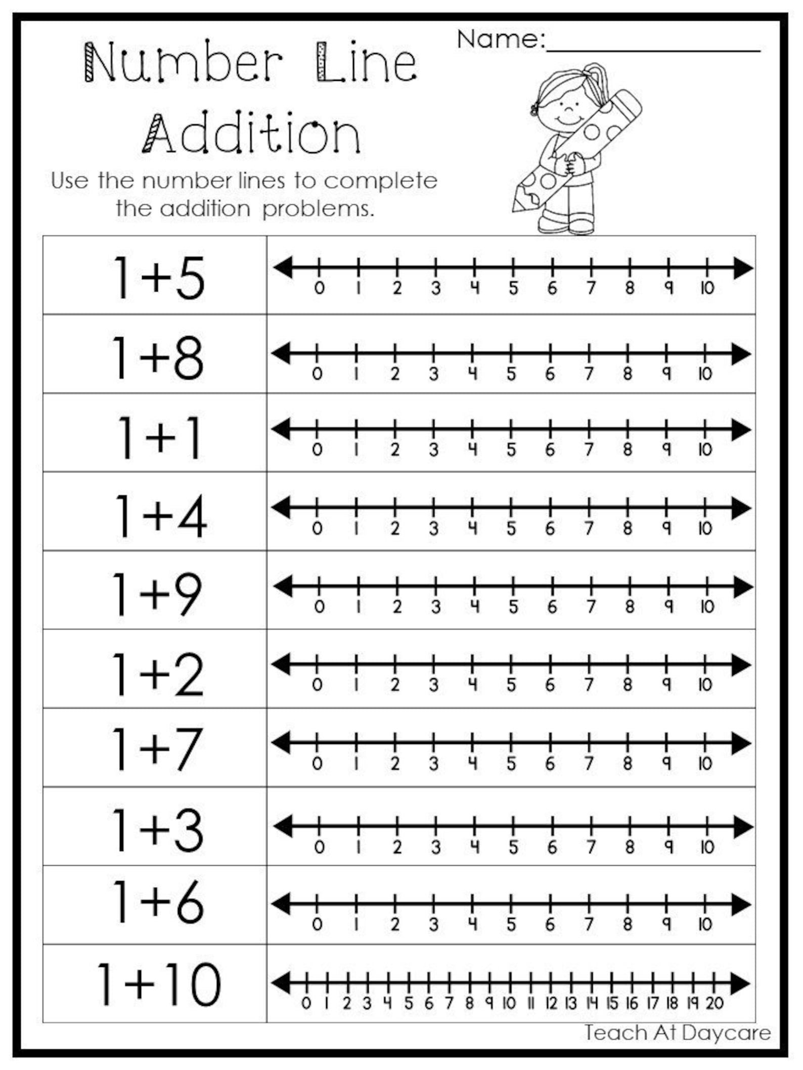 21 Addition Worksheets Kindergarten Up To 20