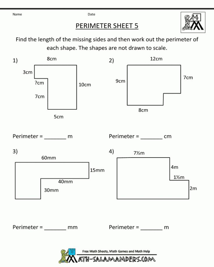 21 Area Perimeter Worksheets Grade 4