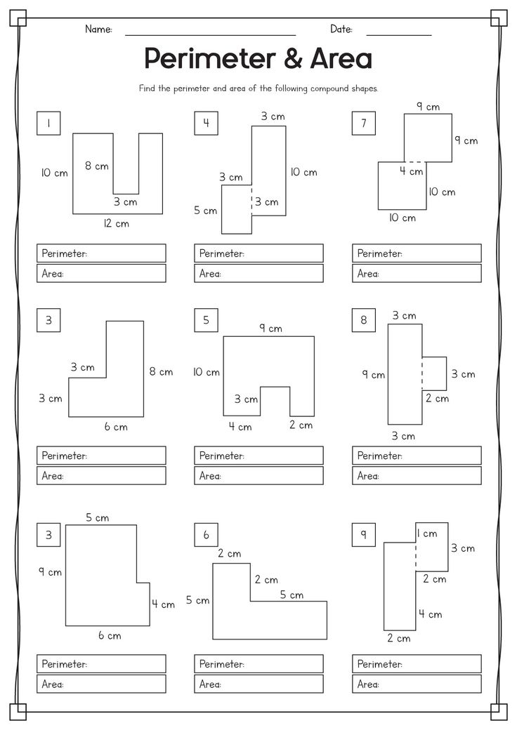 21 Area Perimeter Worksheets Grade 4