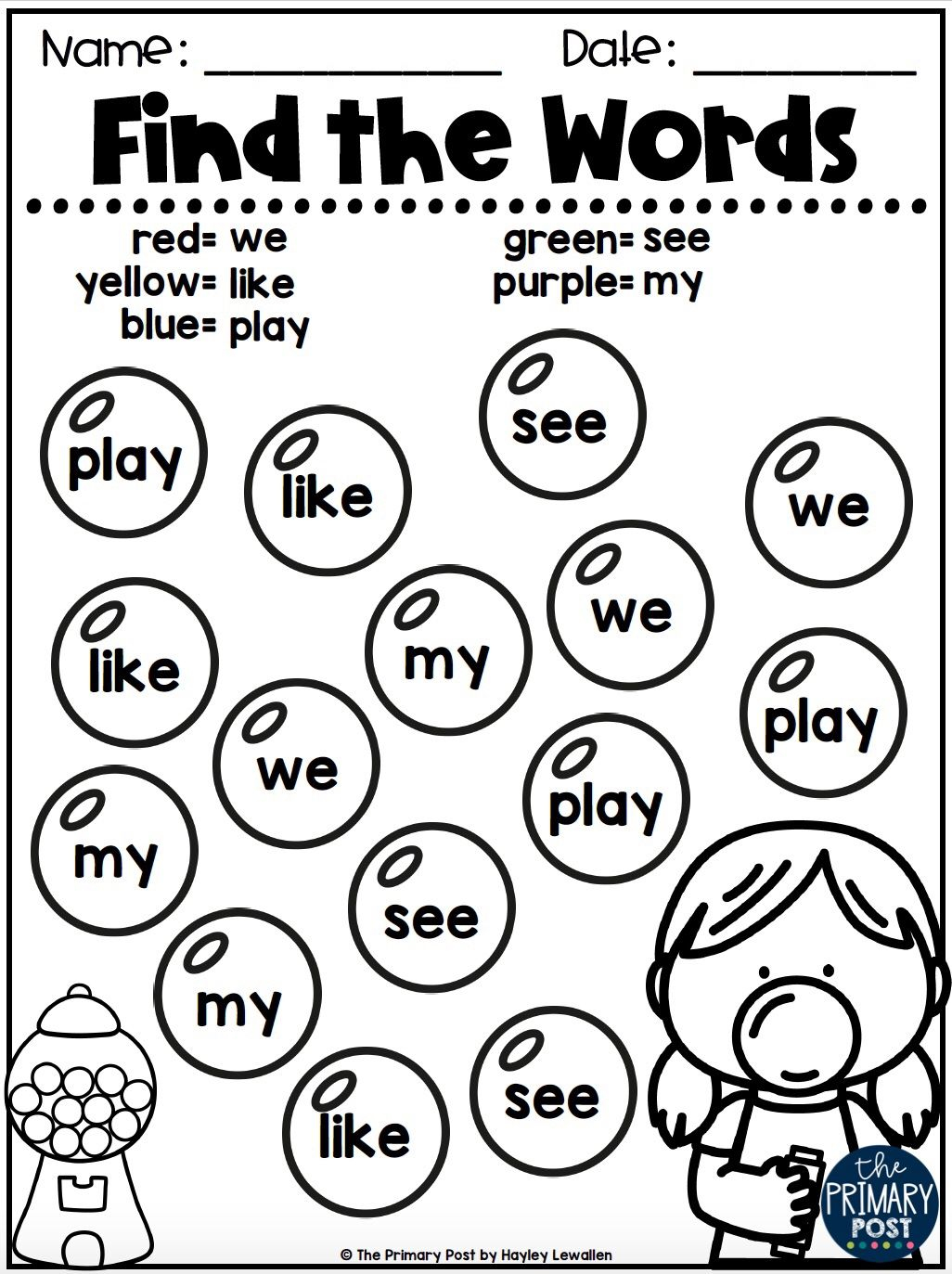 21 Fun Worksheets For Kindergarten Activities Printable