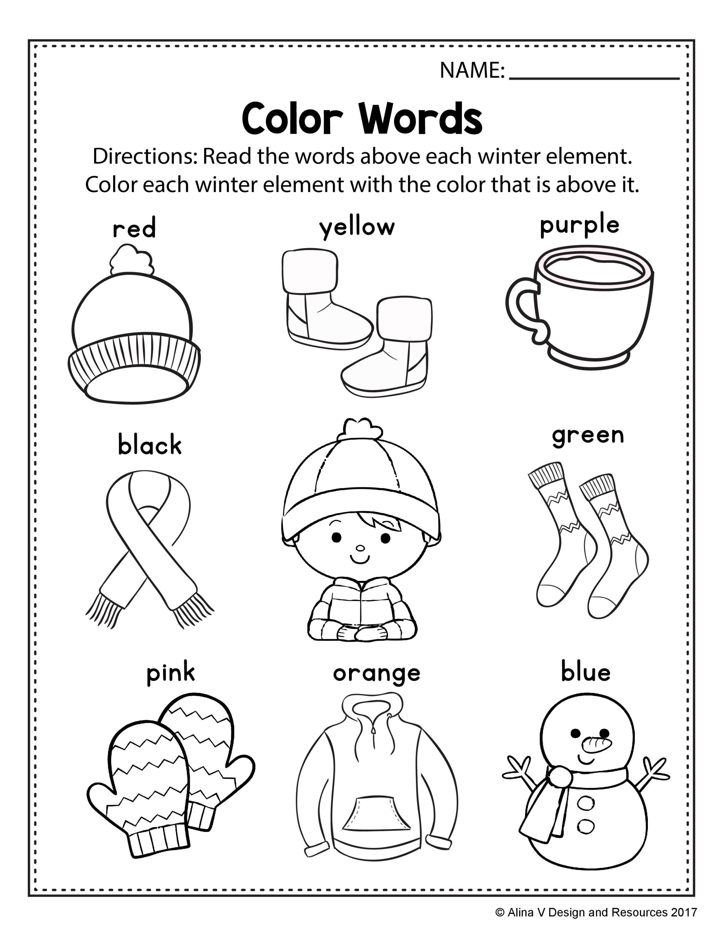 21 Fun Worksheets For Kindergarten Activities Printable