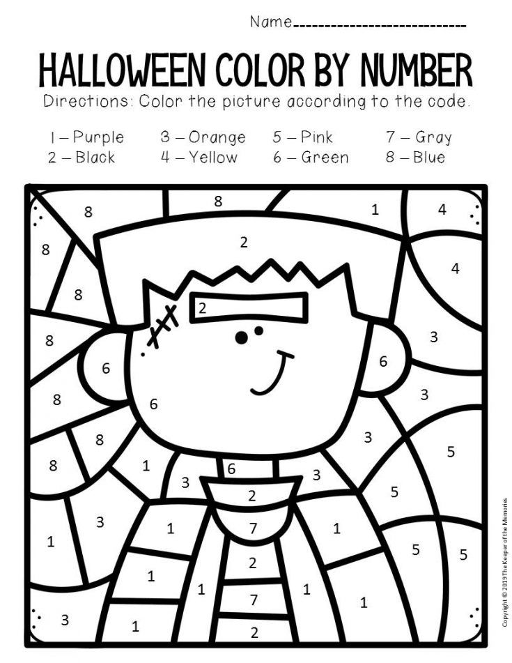 21 Kindergarten Math Worksheets Halloween