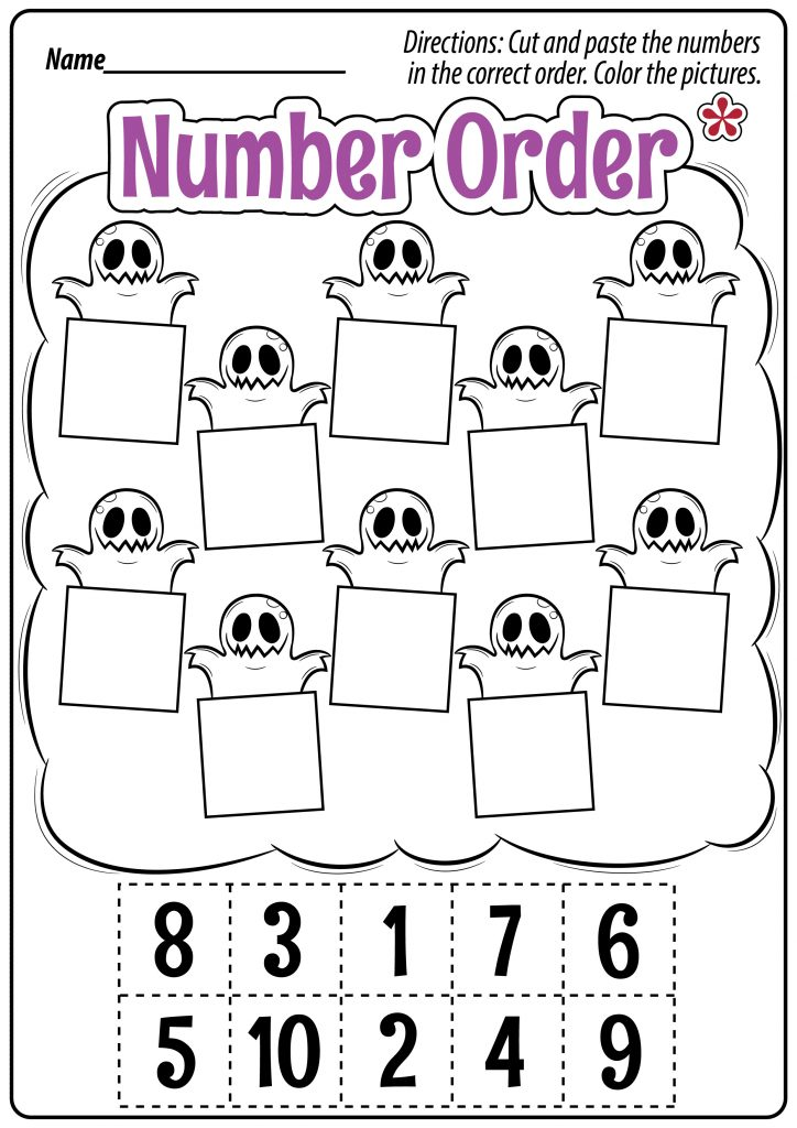 21 Kindergarten Math Worksheets Halloween