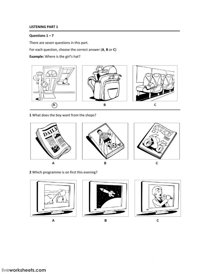 21 Listening Comprehension Worksheets Kindergarten