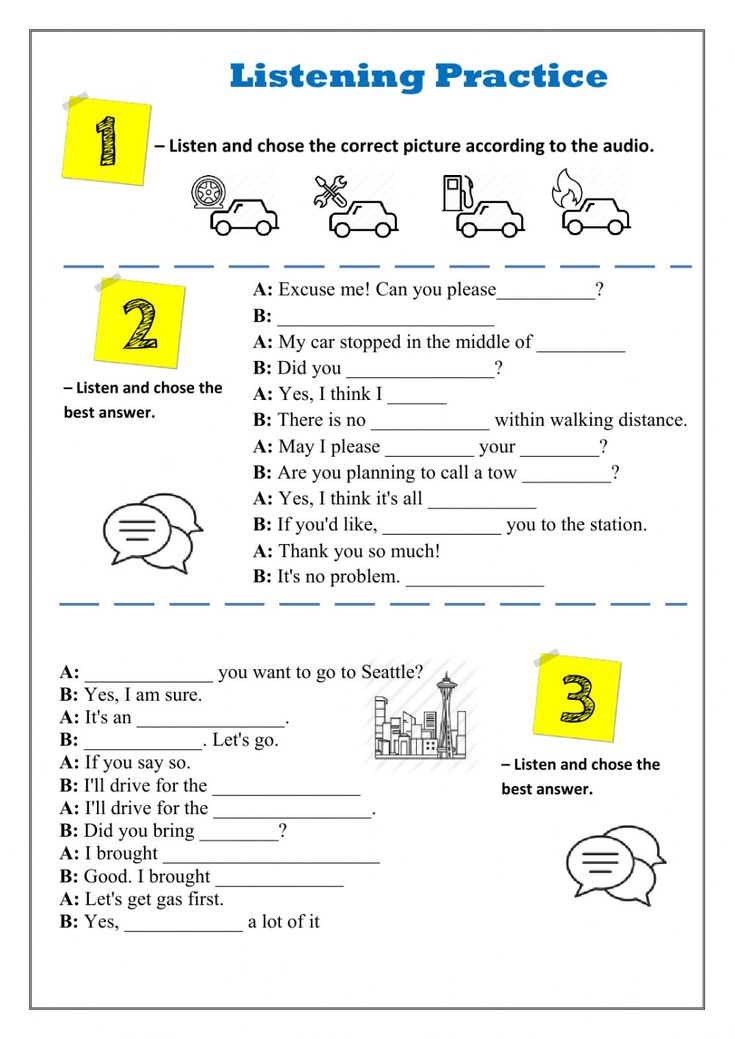 21 Listening Comprehension Worksheets Kindergarten