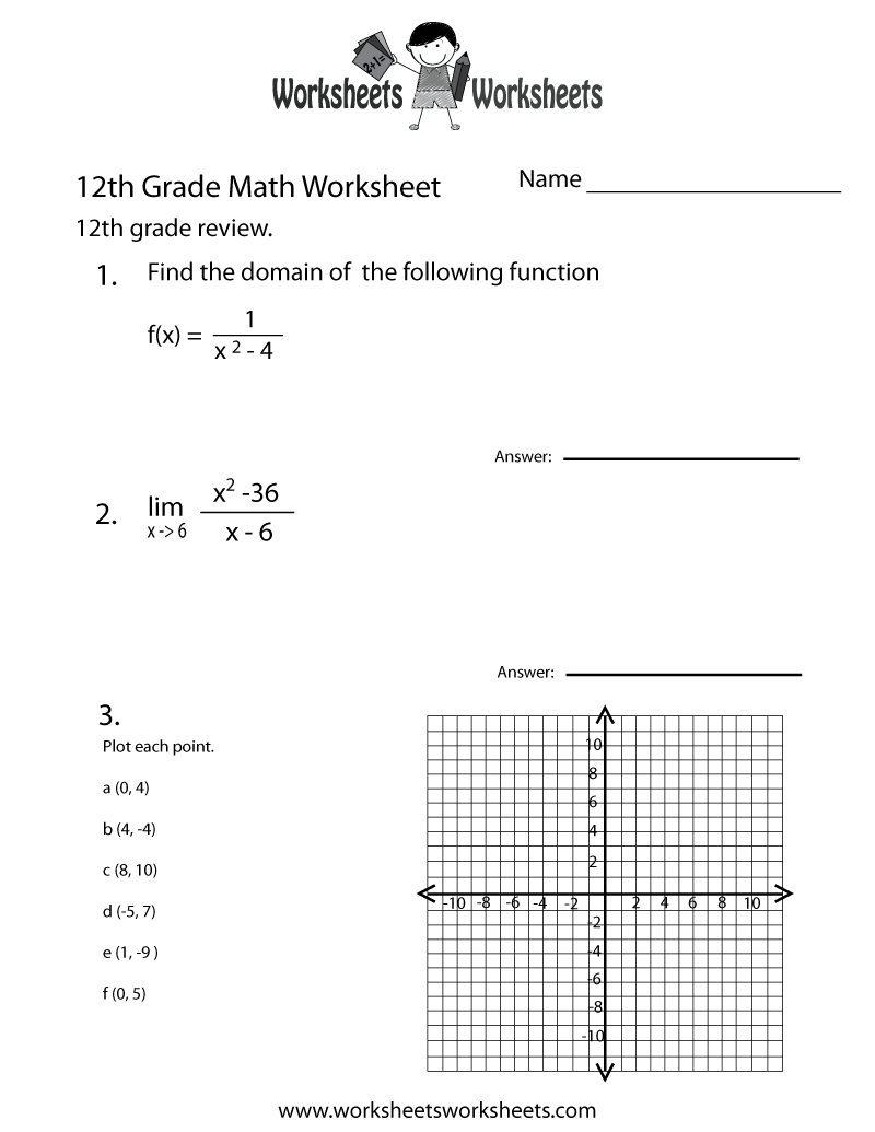 21 Math Worksheets For 4Th Grade Science