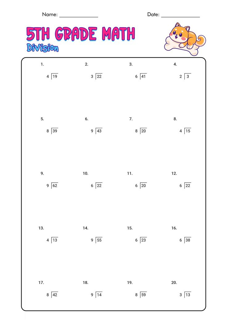 21 Math Worksheets For 4Th Grade Science