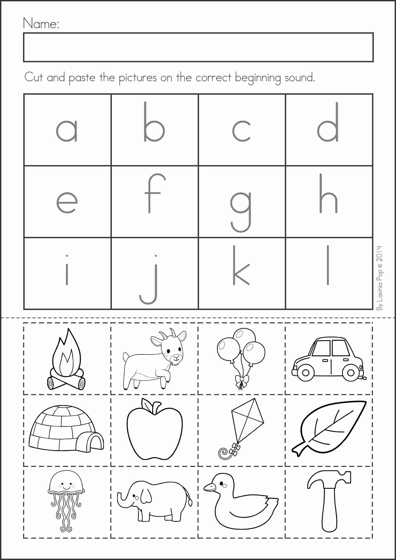 21 Root Letters Worksheets Kindergarten