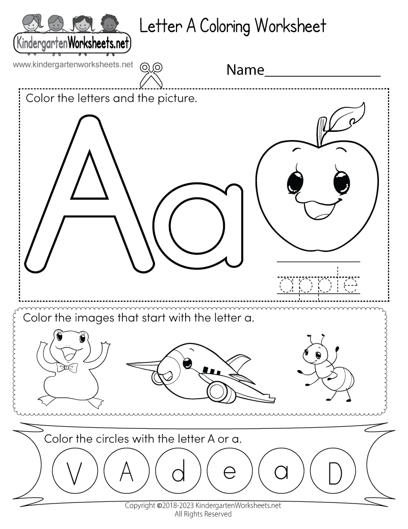 21 Root Letters Worksheets Kindergarten