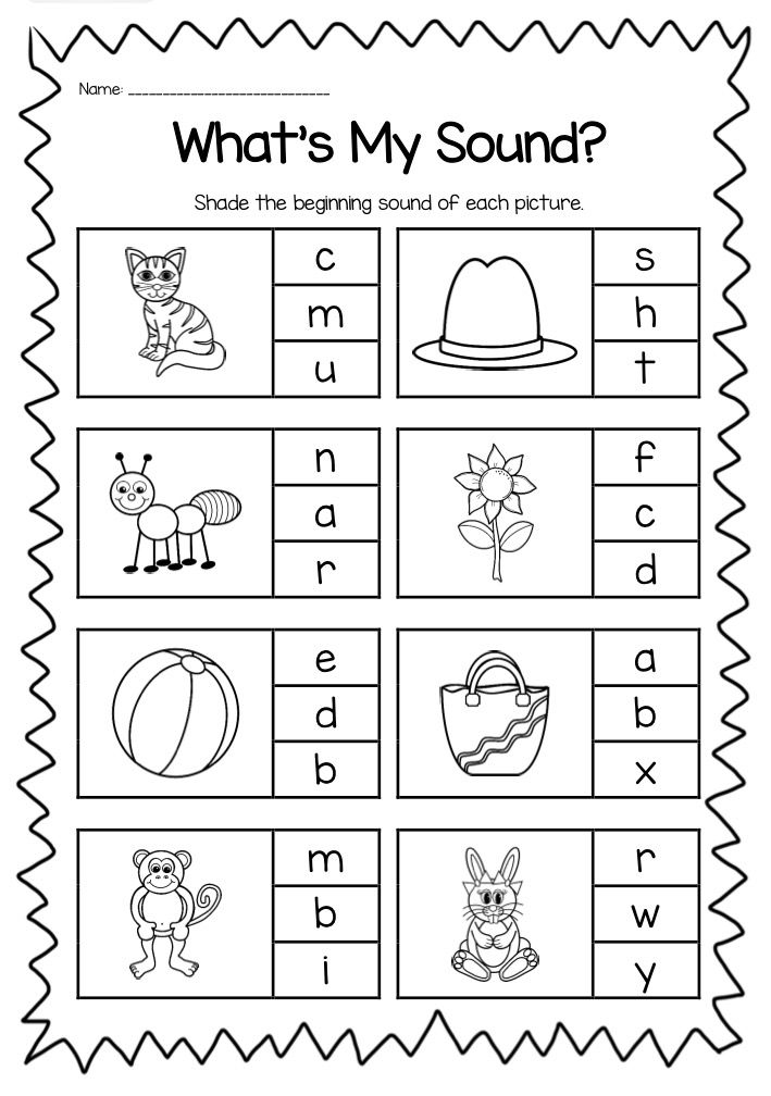 21 Root Letters Worksheets Kindergarten